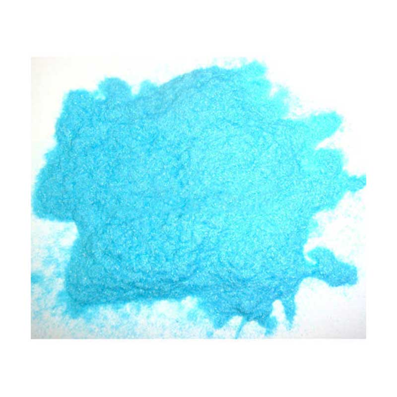 Light Blue Glossy Polyester Powder